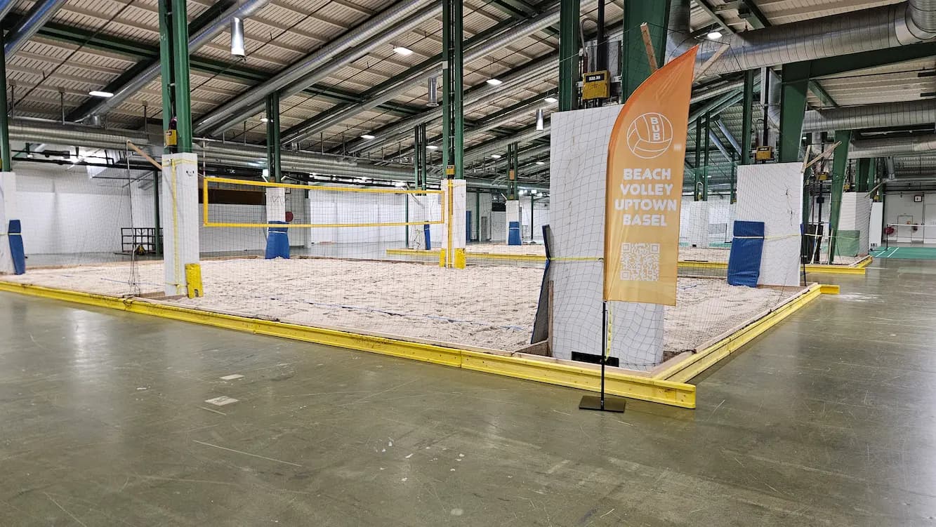 Beachvolleyball Action